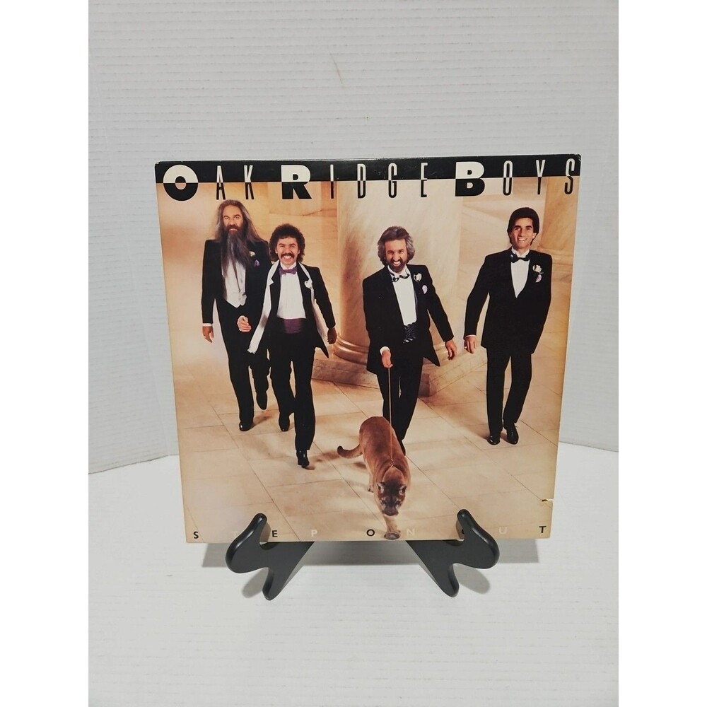 Oak Ridge Boys Step On Out Vinyl MCA 1985 MCA-5555, with insert